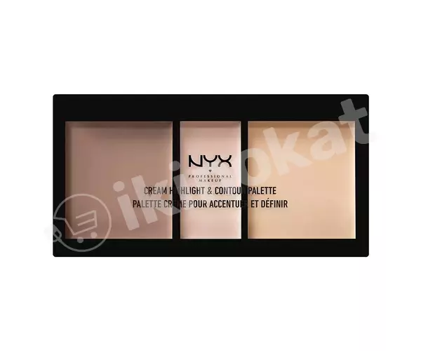Палетка для контуринга - nyx professional makeup cream highlight & contour palette №01 Nyx 