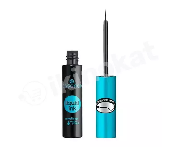Подводка жидкая водостойкая - essence liquid ink eyeliner waterproof Essence cosmetics 