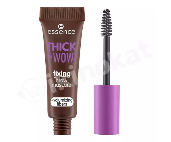 Тушь для бровей - essence thick & wow! fixing brow mascara №03 Essence cosmetics 