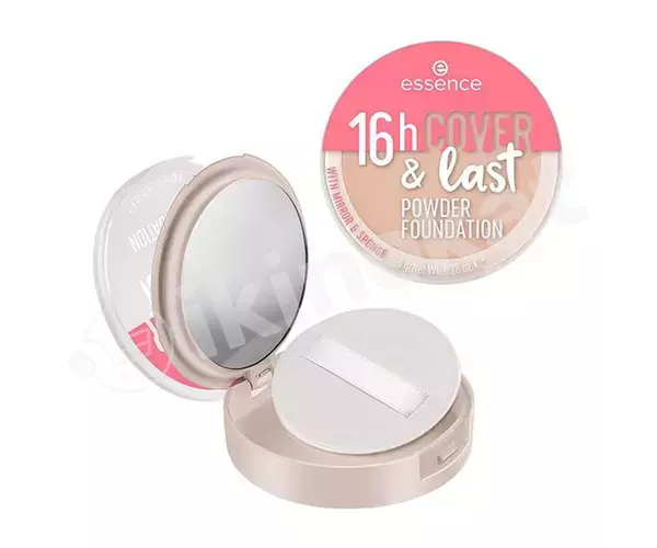 Пудровая тональная основа - essence 16h cover & last powder foundation №05 Essence cosmetics 