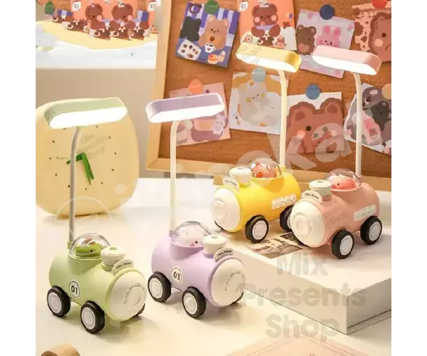 Настольная лампа-ночник "паровозик" toy train led (с точилкой) Неизвестный бренд 