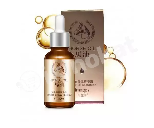 Ýüz üçin syworotka images "horse oil moisturizing essence", 15 ml Images 