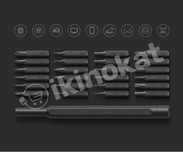 Hrapowik mehanizmli otwýortka ''ratchet screwdriver 16 in 1'' Xiaomi 
