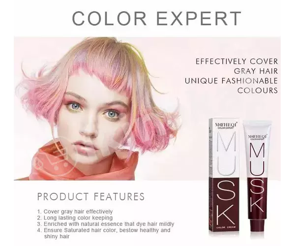 Профессиональная крем-краска для волос "musk" 88/0, 100мл Mocheqi professional 