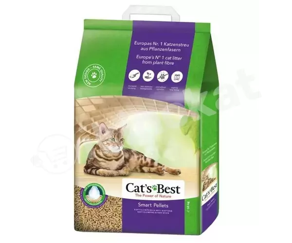 Cat's best smart pellets pişik hajathanasy üçin 10kg, (20l) Cat's best 