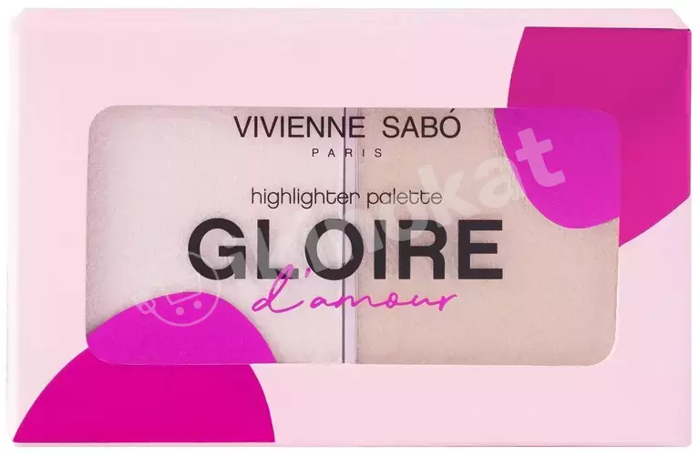 Vivienne sabo палетка хайлайтеров мини gloire d'amour, 6 гр (тон 01) Vivienne sabo 
