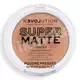 Makeup revolution super matte pressed powder warm beige ýüz üçin kompaktly mat pudra Revolution 